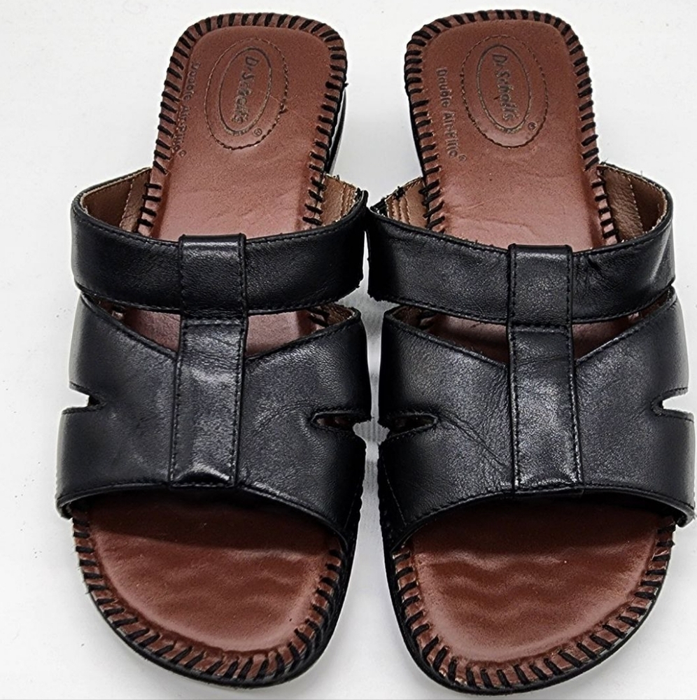 Dr. Scholl's Black and Brown Women's Sandals